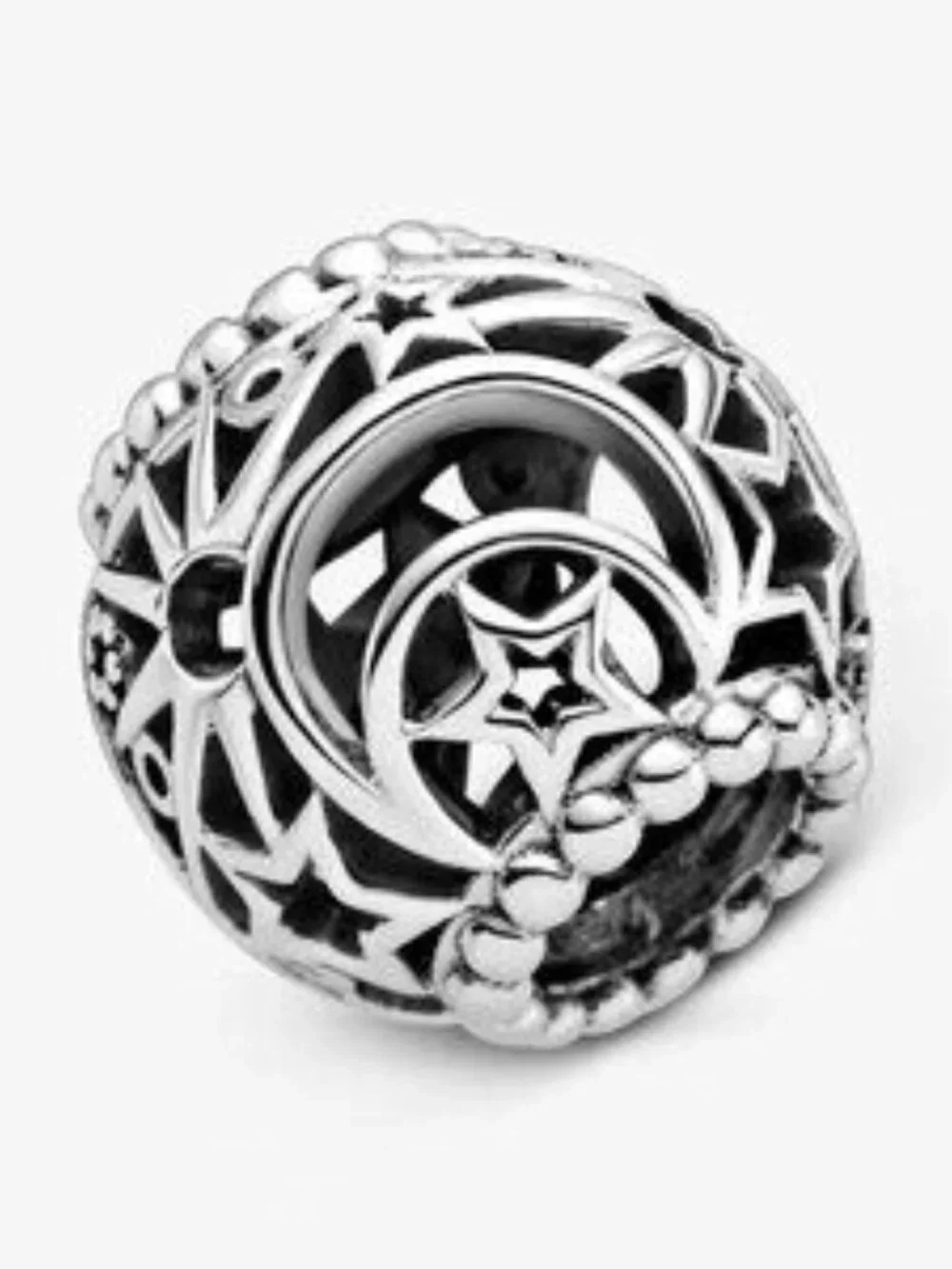 Pandora Openwork Sun Stars & Moon Charm